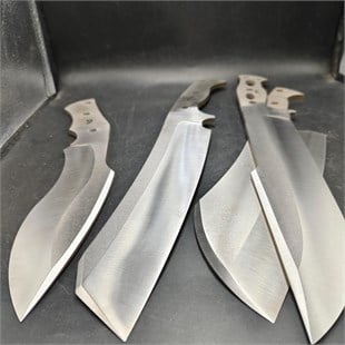 N690 XL Bowie Knife Blank - NXL06