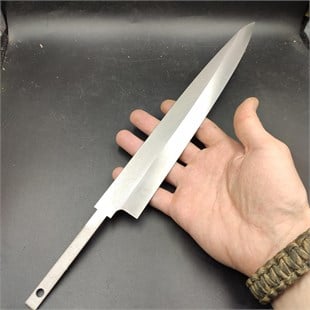 N690 Yanagiba Japanese Chef Knife Blank (Right Hand)