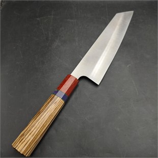 Octagonal Wa Handle for Japanese Chef Knives - Padauk, Purple Resin and Zebrano