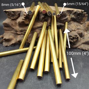 Red Mosaic Pin 6mm (15/64)