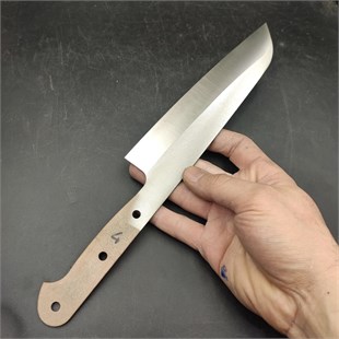 Vanax Full Tang Santoku Chef Knife Blank - VXC04