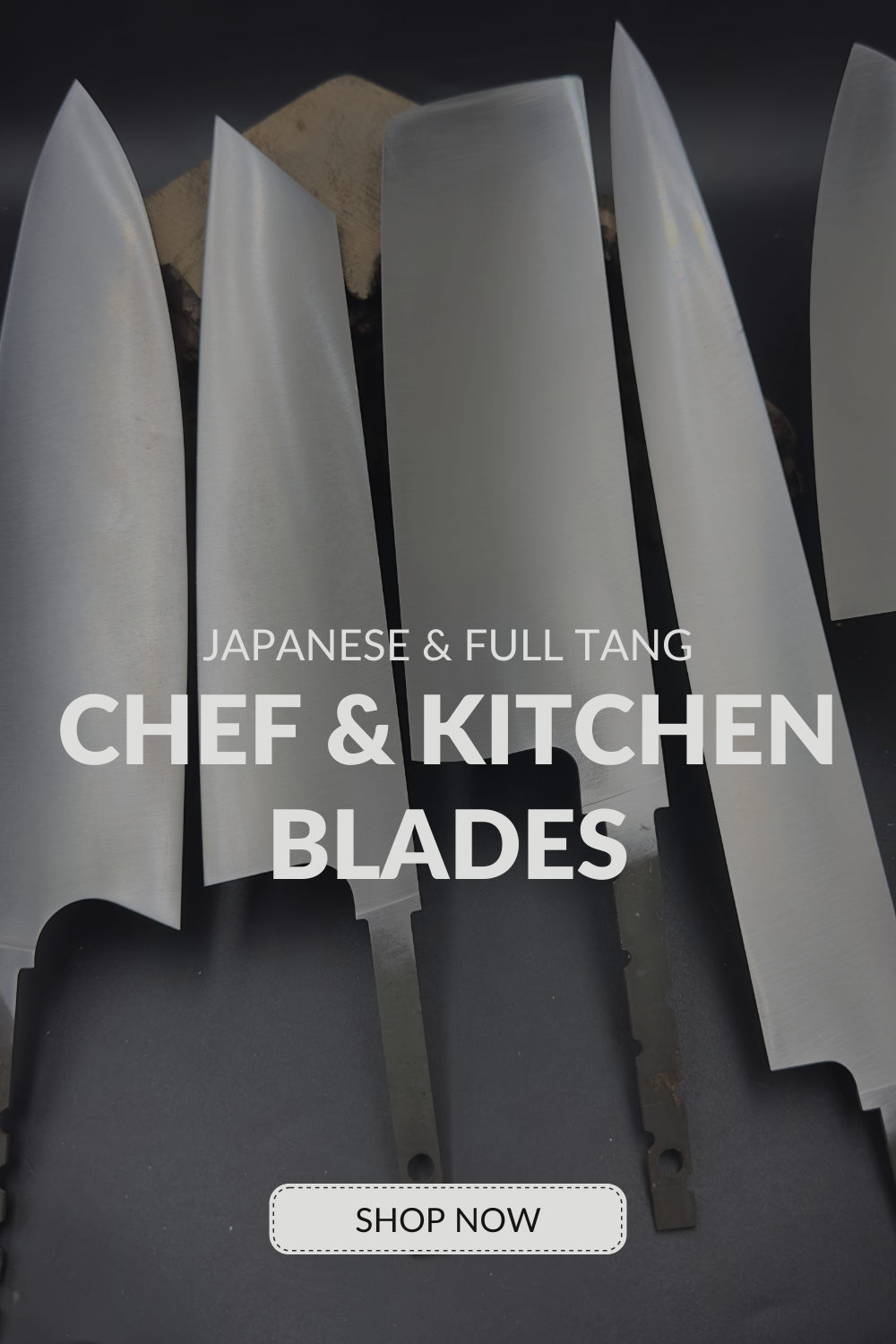 Kitchen Blade Knife Making Supplies for Knife Makers