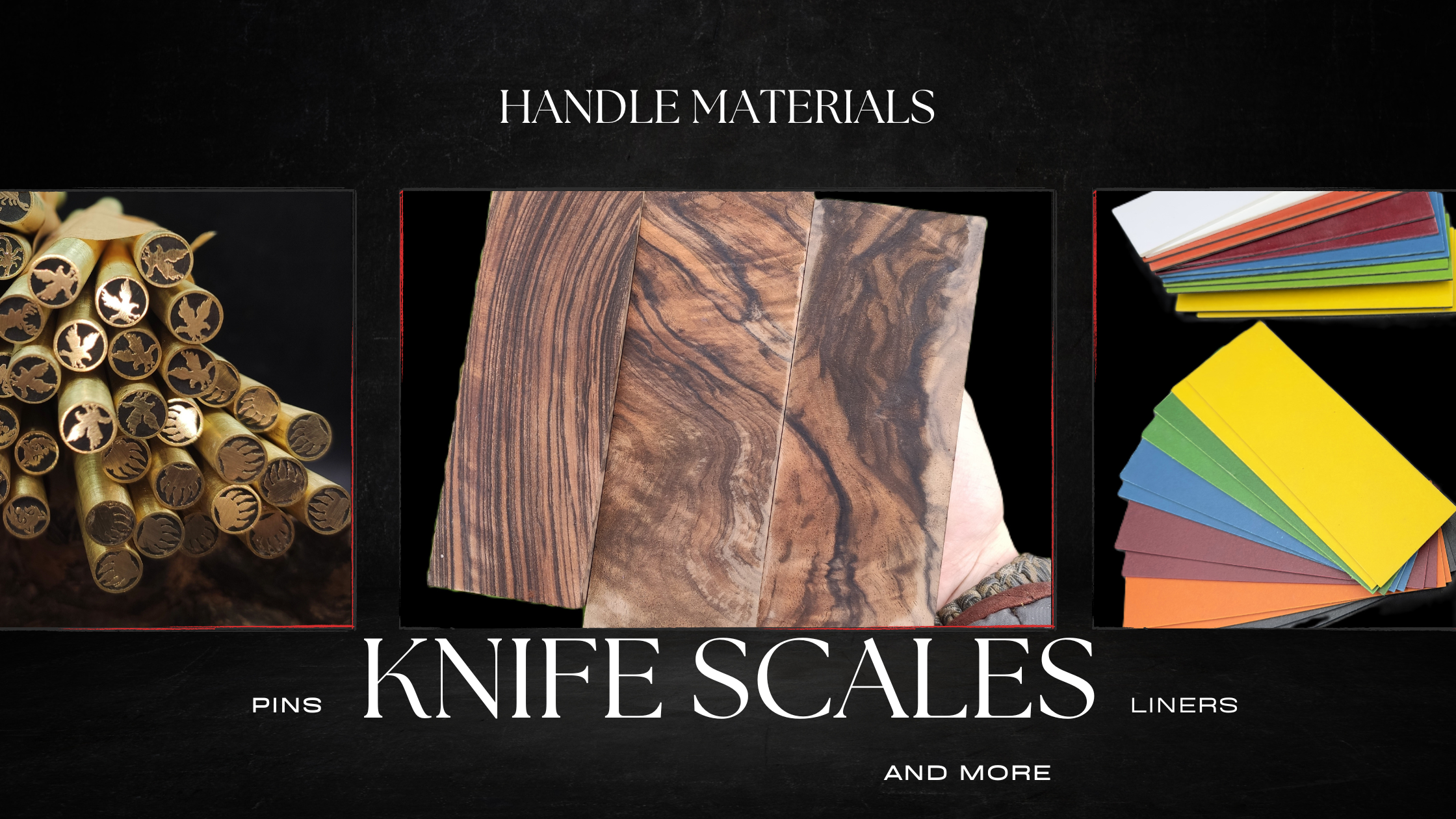 Knife Maker Shop Hadle Materials