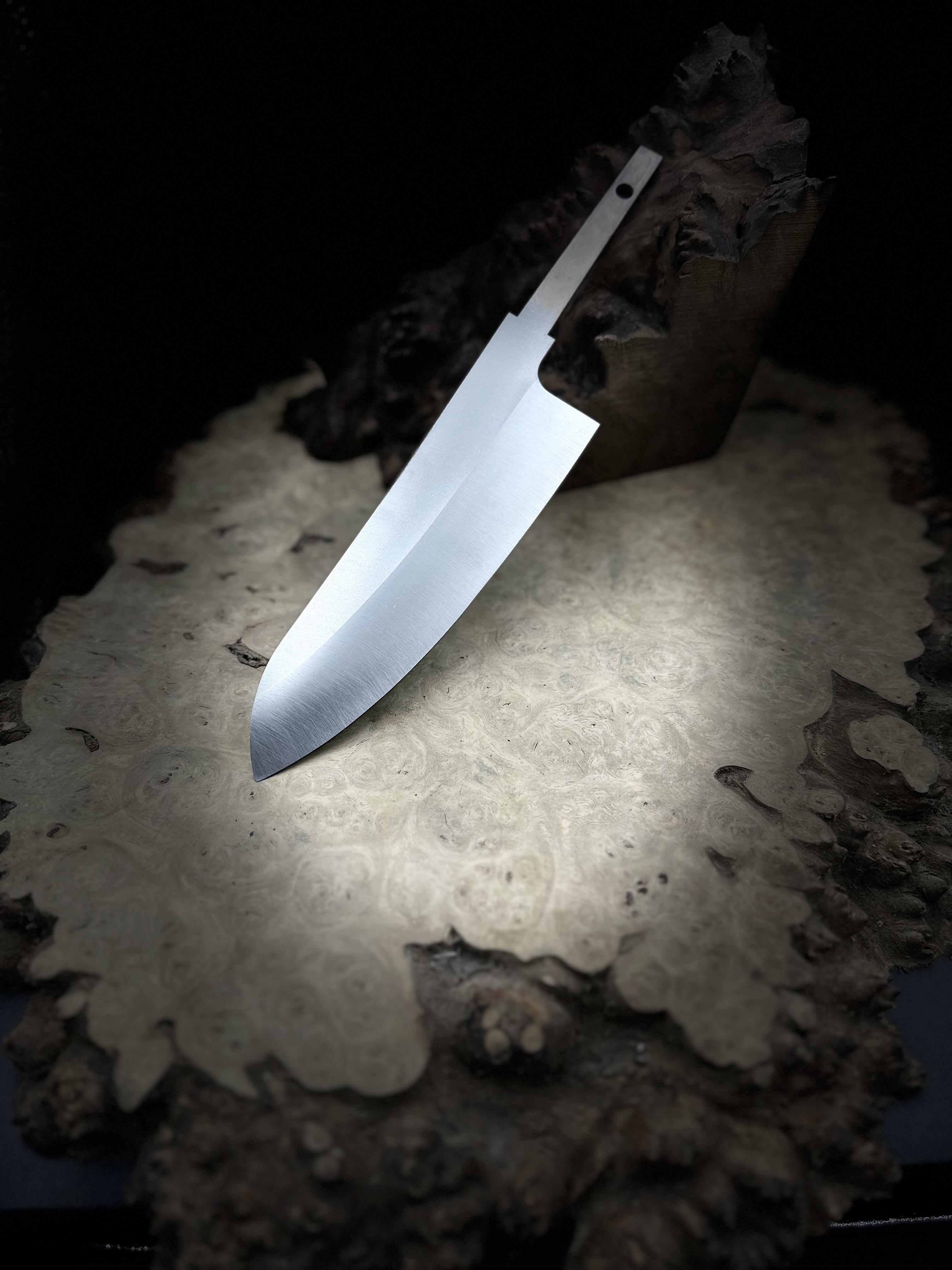 AEB-L Santoku Japanese Chef Knife Blank - AC01