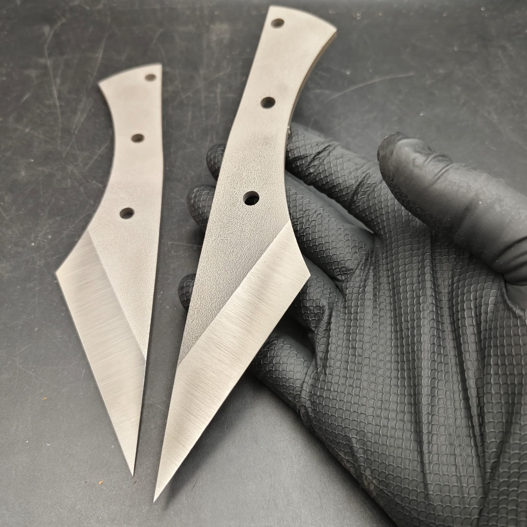 N690 Full Tang Kiridashi Knife Blank - N98