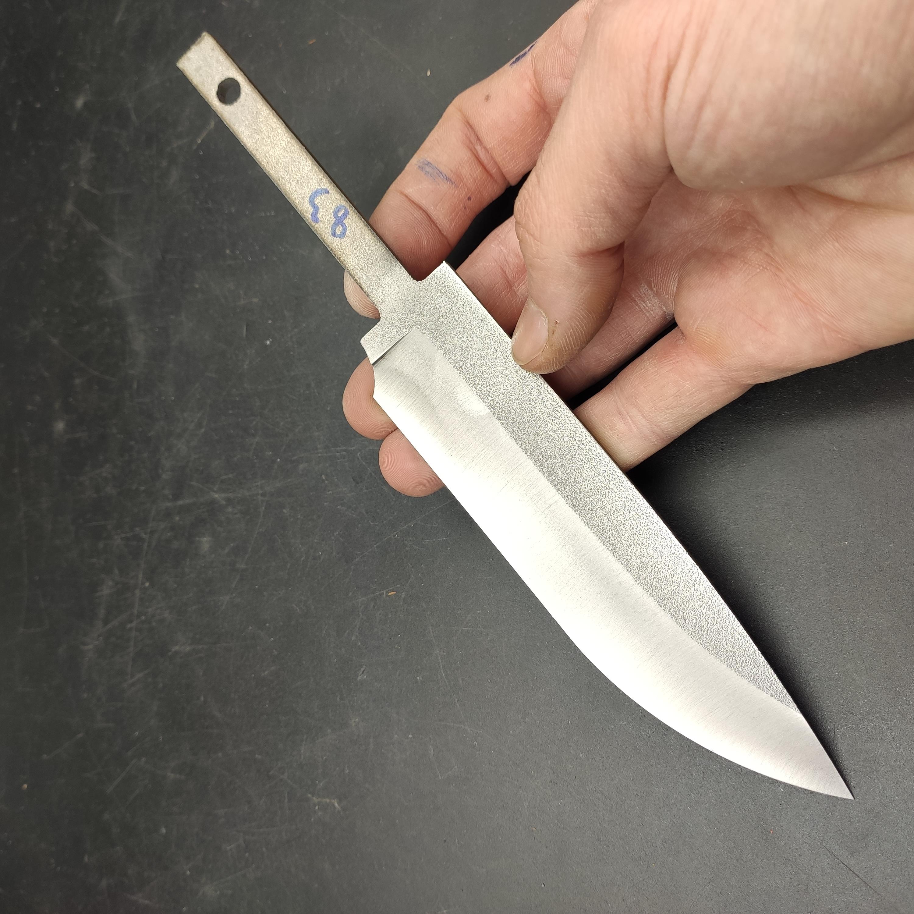 N690 Hidden Tang Knife Blank - N83