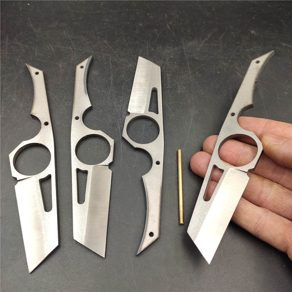 N690 Wharncliffe EDC Knife Blank - NWH01