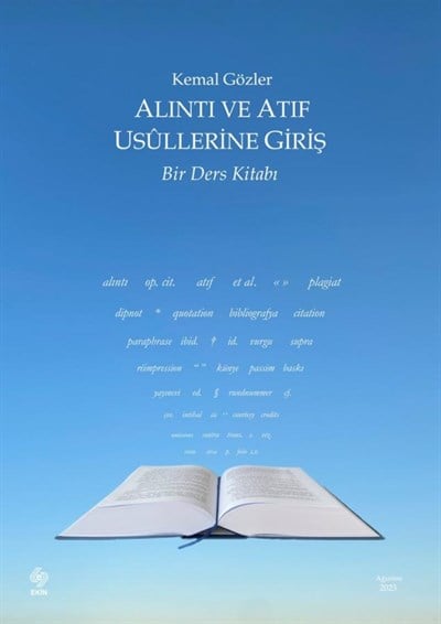 ALINTI VE ATIF USULLERİNE GİRİŞ