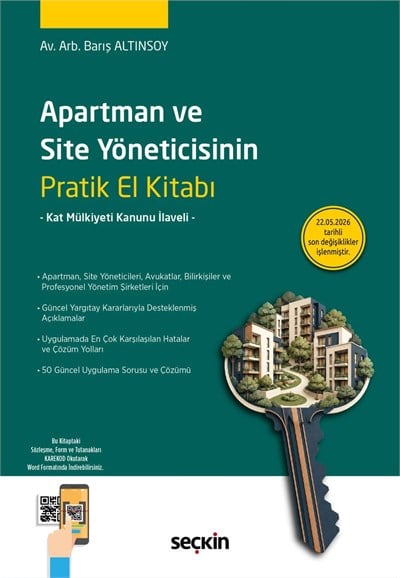 Apartman ve Site Yöneticisinin Pratik El Kitabı  kitap kapağı