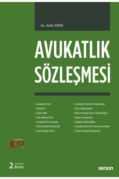 Avukatlık Sözleşmesi