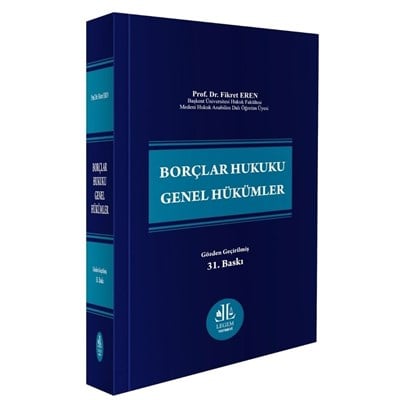 Borçlar Hukuku Genel Hükümler  kitap kapağı