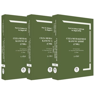 Ceza Muhakemesi Kanunu Şerhi (CMK) III Cilt Set