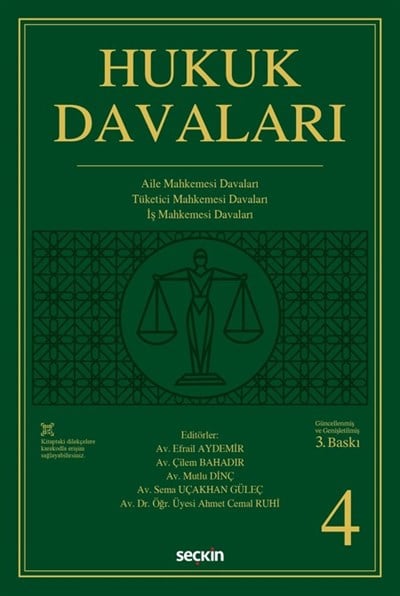 HUKUK DAVALARI CİLT IV