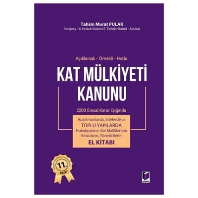 KAT MÜLKİYETİ KANUNU 11.BASKI