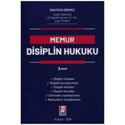 MEMUR DİSİPLİN HUKUKU