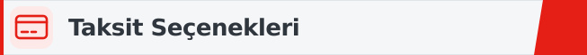 Taksit Seçenekleri