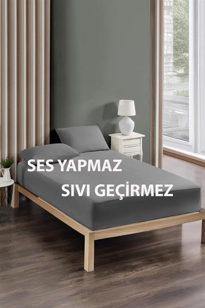 Full Kenar Mİkro Fitted Sıvı Geçirmez Sessiz Çift Kişilik-Tek Kişilik-Renkli