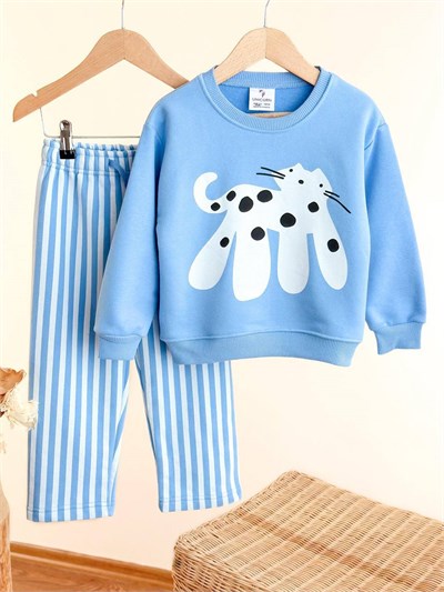 WHİTE CUTE DOG SET