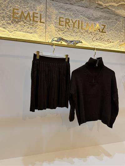 Etek Sweat Triko Takım