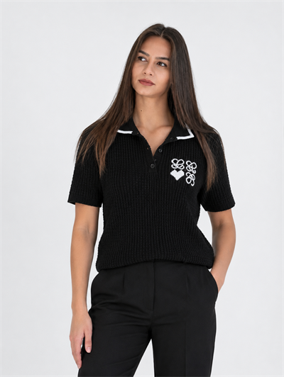 Polo Yaka Örgü Triko 
