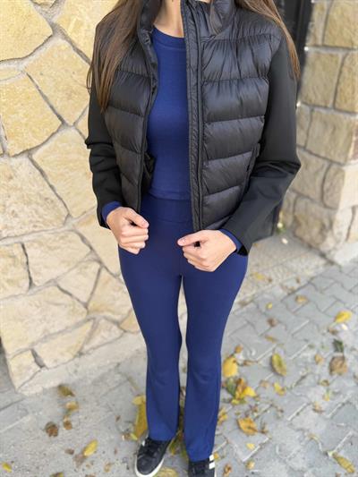 Zr Model Siyah Şişme Mont