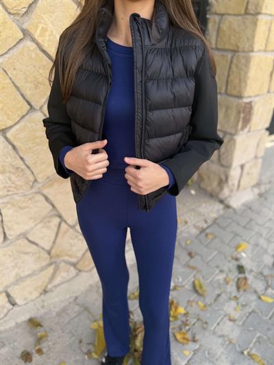 Zr Model Siyah Şişme Mont