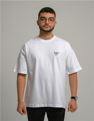 Chill, bro Baskılı Unisex Oversize T-Shirt