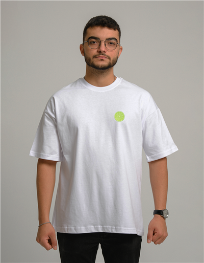 Gin & Tonic Kokteyl Baskılı Unisex Oversize T-Shirt