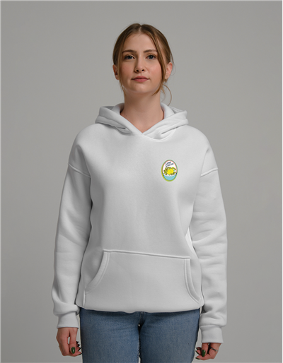 Lime Crush Baskılı Unisex Kapüşonlu Sweatshirt