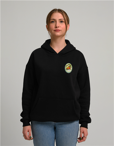 Peach Ripe Baskılı Unisex Kapüşonlu Sweatshirt