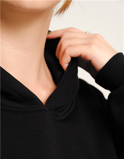 Peach Ripe Baskılı Unisex Kapüşonlu Sweatshirt