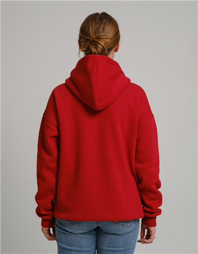 Raspberry Crush Baskılı Unisex Kapüşonlu Sweatshirt