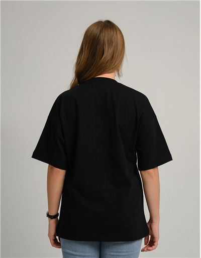 Raspberry Crush Baskılı Unisex Oversize T-Shirt