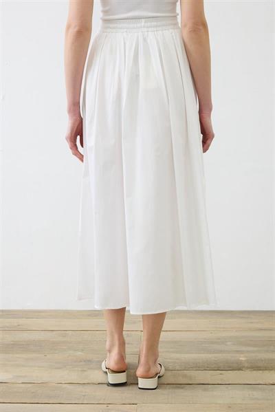 ADEN COTTON SKIRT WHITE