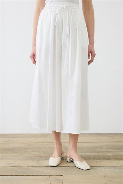 ADEN COTTON SKIRT WHITE