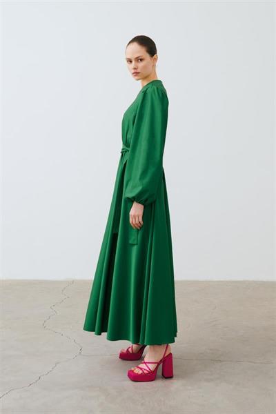 BERA COTTON DRESS GREEN
