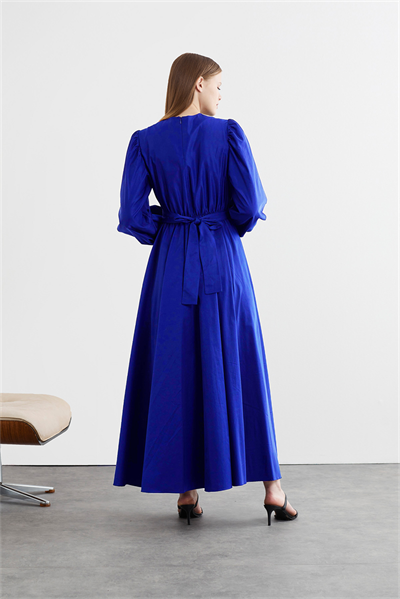 BERA COTTON DRESS ROYAL BLUE