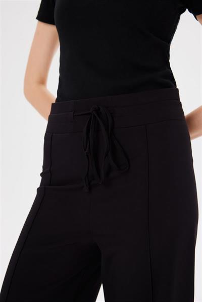 JERSEY MODAL HOODIE SET BLACK