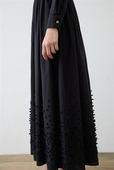 MELISSA BRODERIE DRESS BLACK