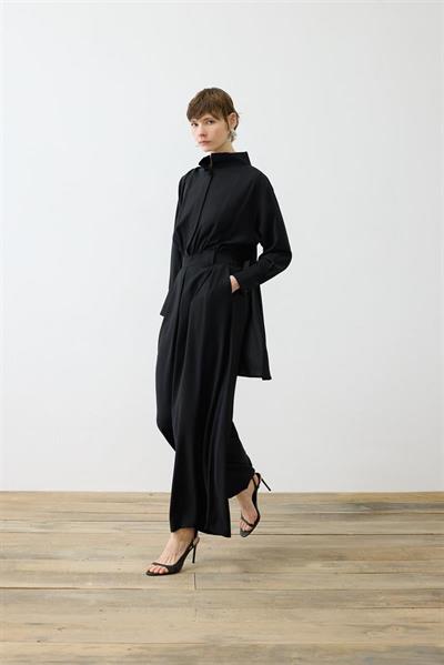 MONICA CREPE JUMPSUIT BLACK