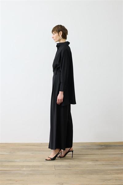 MONICA CREPE JUMPSUIT BLACK