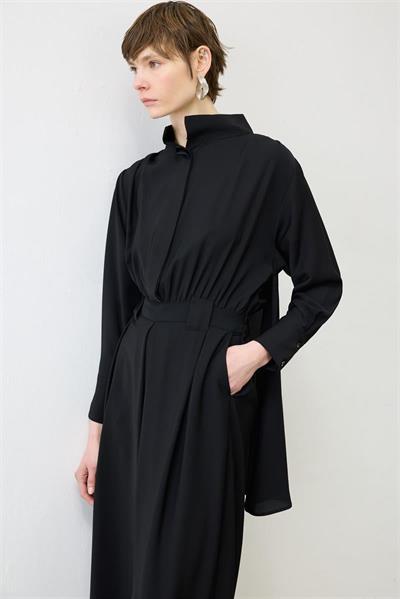 MONICA CREPE JUMPSUIT BLACK