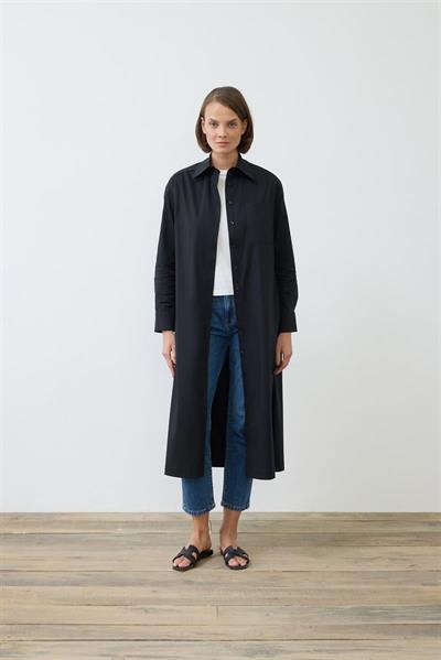 NOVA LONG SHIRT BLACK