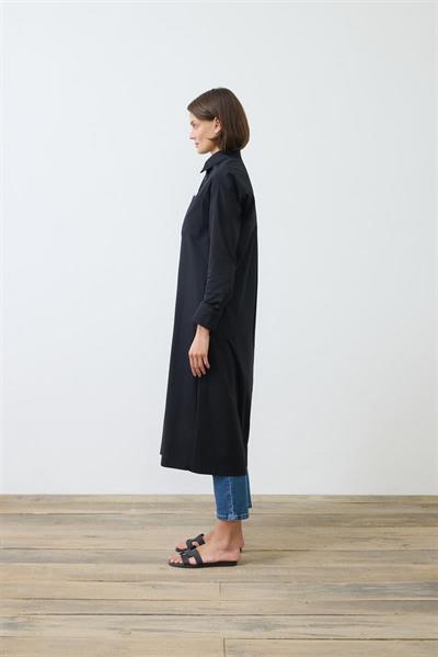 NOVA LONG SHIRT BLACK