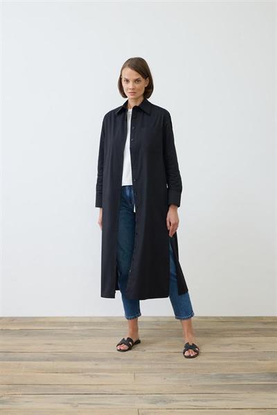 NOVA LONG SHIRT BLACK