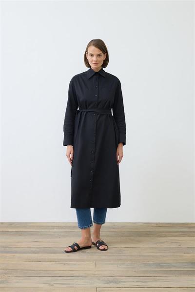 NOVA LONG SHIRT BLACK