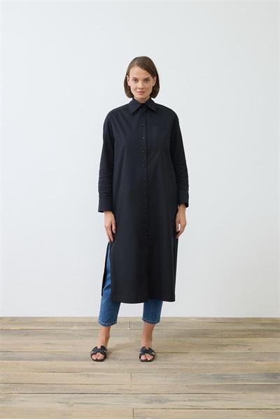 NOVA LONG SHIRT BLACK