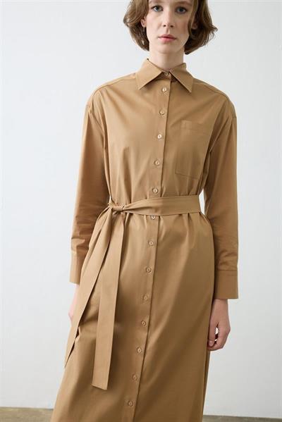 NOVA LONG SHIRT CAMEL