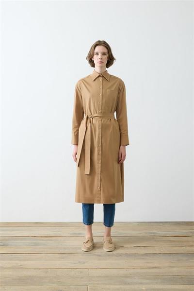 NOVA LONG SHIRT CAMEL