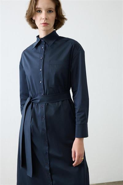 NOVA LONG SHIRT NAVY BLUE